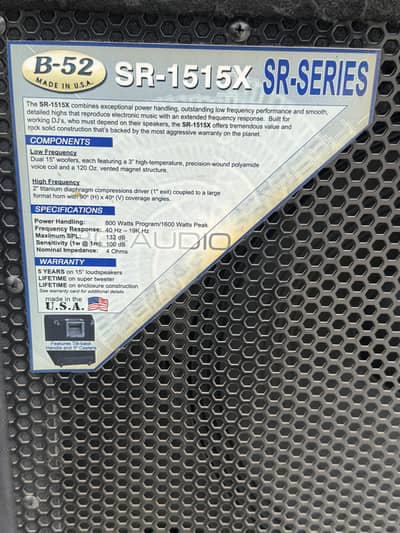 B-52 Speaker