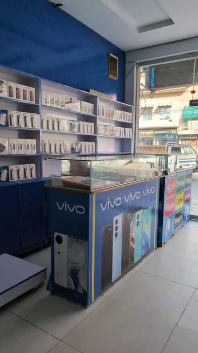 Shop Glass Display Counters | Set of 2 | Excellent Condition