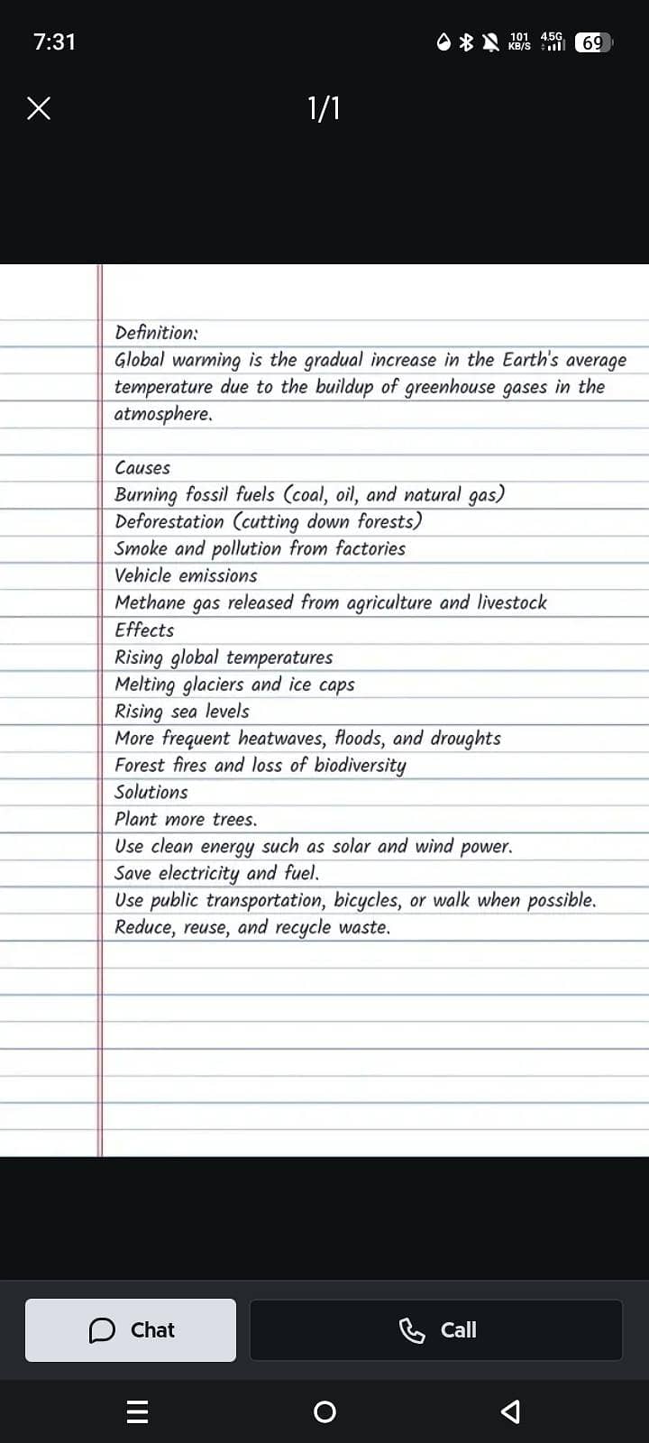 assignment work 1