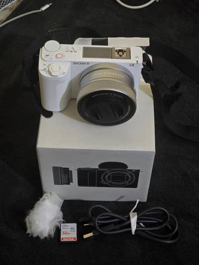 Sony Alpha ZVE10 Mark ii With Kit lens