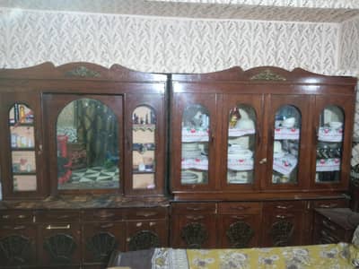 one dressing and one bartan almari sale