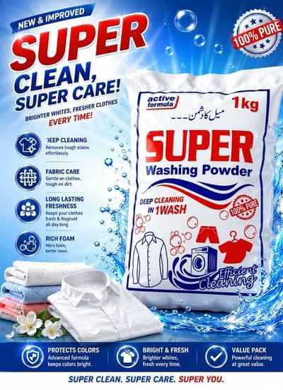 Super Washing powder