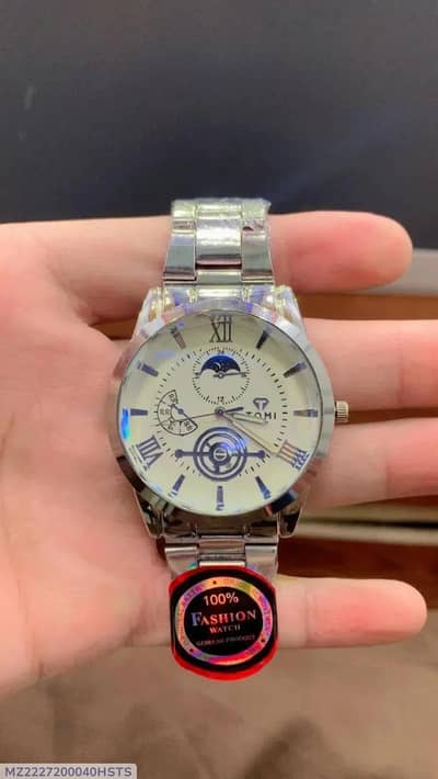 Elegant Men's Wrist Watch | Stylish & Durable