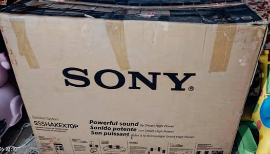sony shake X70D heavy base sound system