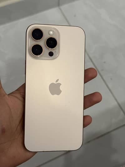iPhone 16pro max Gold 256gb