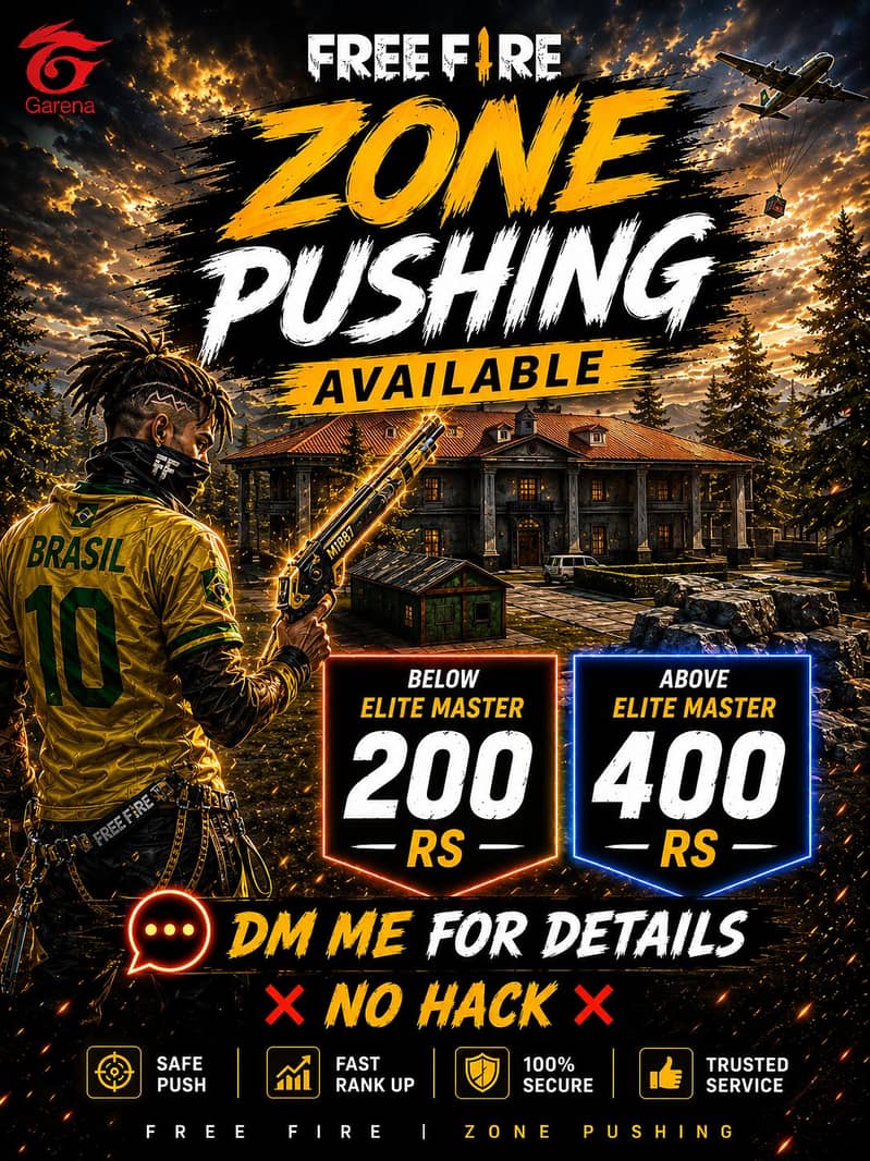 NEED A ZONE PUSHER? 0