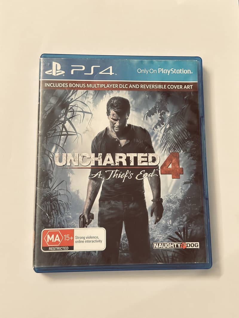 Uncharted 4 ps4 disk 0