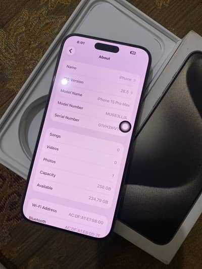 Apple iPhone 15 Pro Max