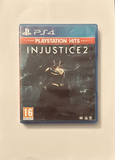 Injustice 2 ps4 disk used