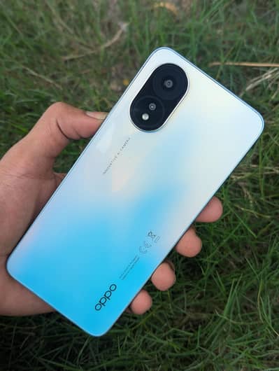 OPPO A18 4+4/128gb with box & charger 10/10 condition