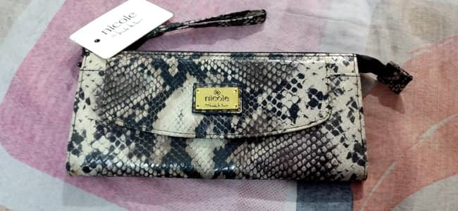American brand Nicole Miller original wristlet wallet brand new