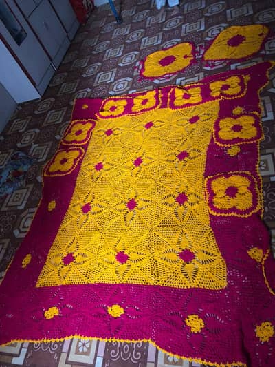 cultural handmade bedsheet set