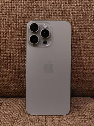 Apple iPhone 15 Pro Max | Factory unlock | Natural titanium | Non PTA