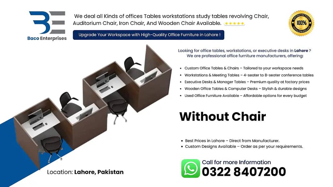 Office Workstation/Computer Table/Study Table & Cluster Setup/tables 1