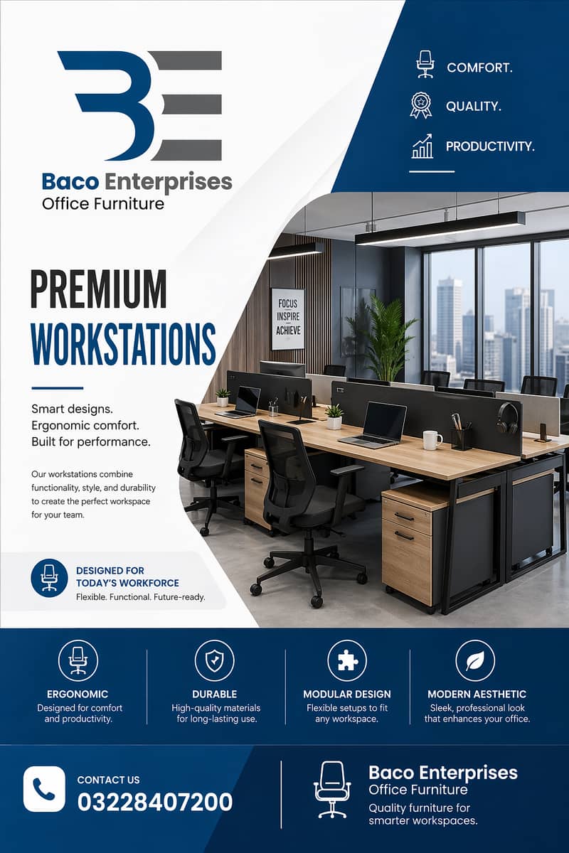 Office Workstation/Computer Table/Study Table & Cluster Setup/tables 11