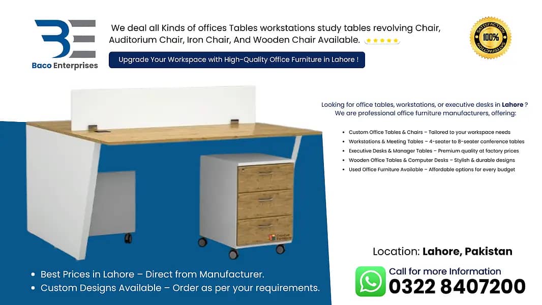 Office Workstation/Computer Table/Study Table & Cluster Setup/tables 14