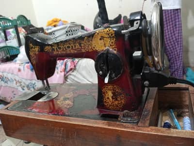 A sewing machine in best condition for sale.