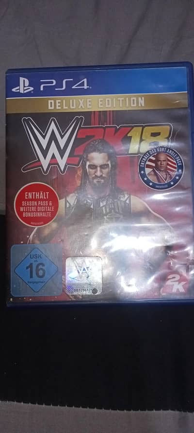 WWE2K18 DELUXE EDITION Ps4 Game