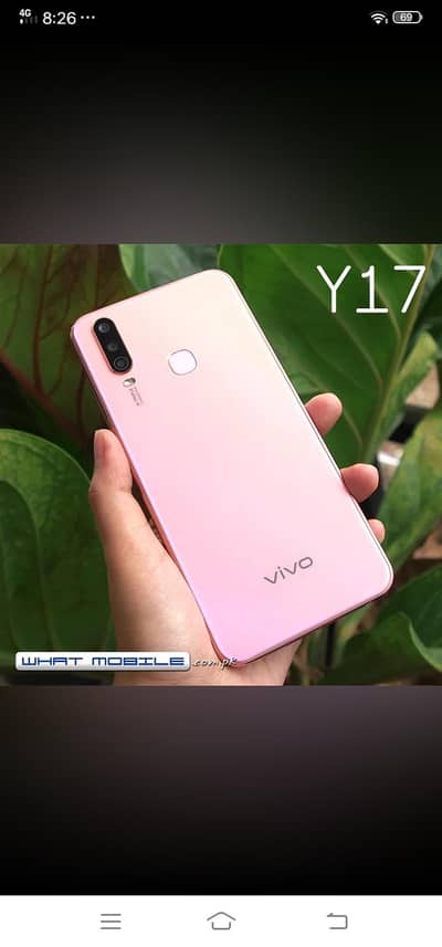Vivo Y17 Whatsapp:: 03401562491