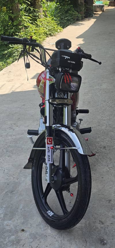 CG 125 gold edition self start