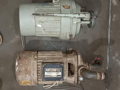 2 Motors for sale 1-waterpump/1-juki machine motor