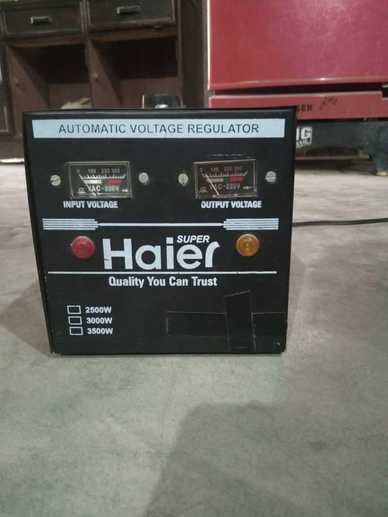 Haier Stabilizer 0