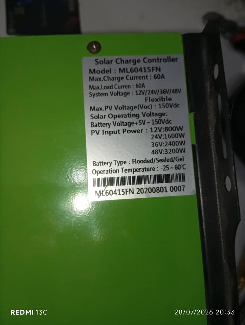 MPPT charge controller 1