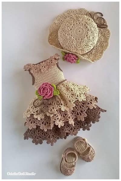 pure hand made crochet clothes