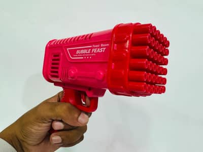 36 Hole Electric Bubble Gun |Automatic Bubble Blaster Toy For Kids