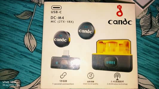Candc USB C-port DC-M⁴ Mic. (Microphone)