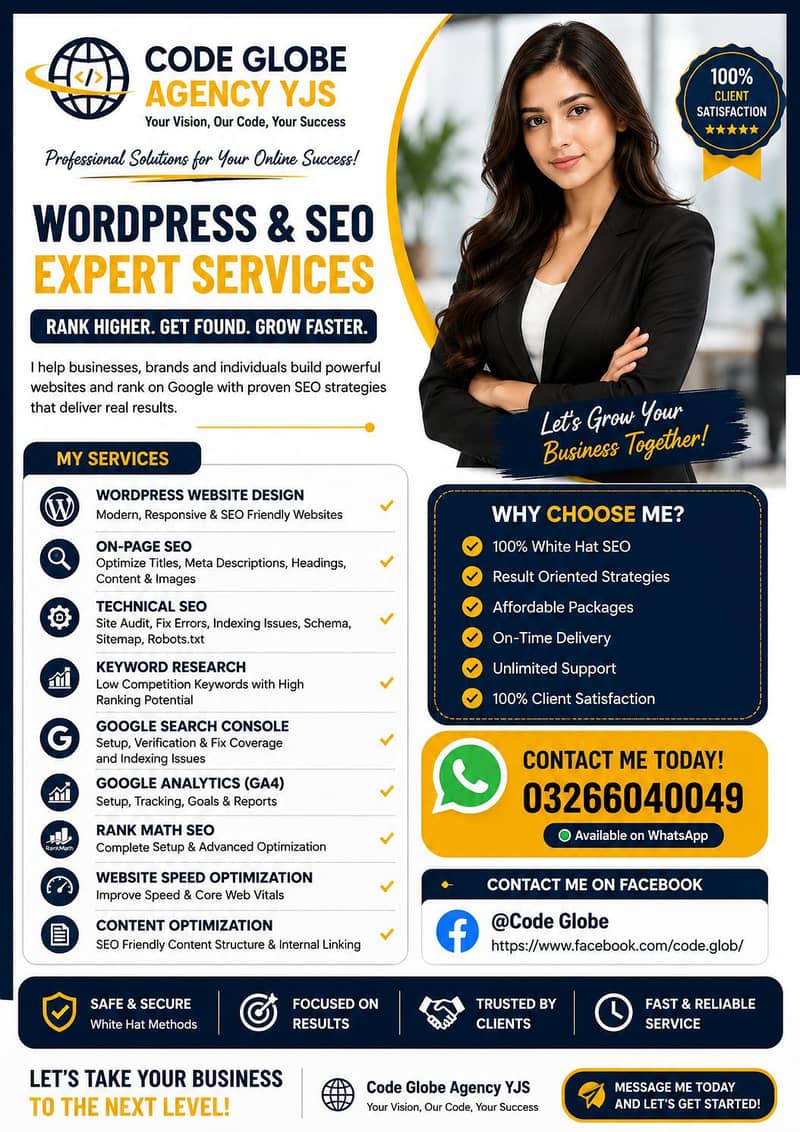 Professional WordPress Website Developer | SEO Expert 0