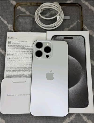 Apple iPhone 15 Pro Max. Like New Condition