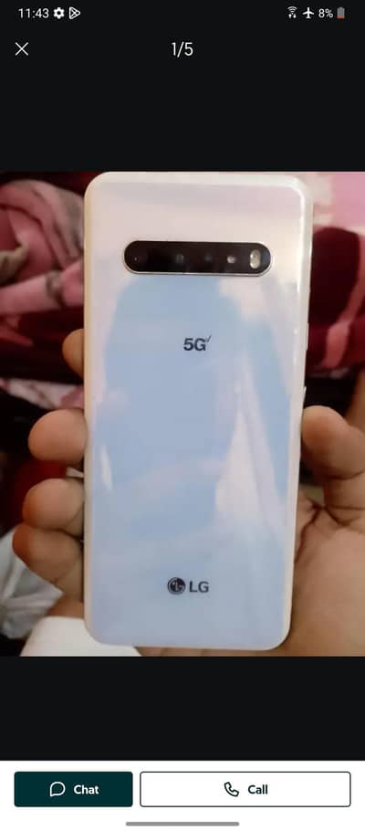 LG V60 ThinQ 5G UW water pak Pubg king