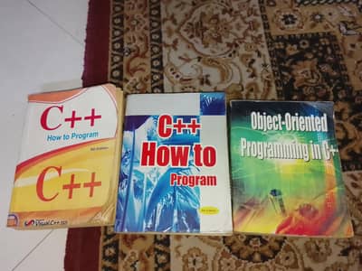 three programming books