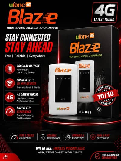 ufone 4G Blaze new latest Device