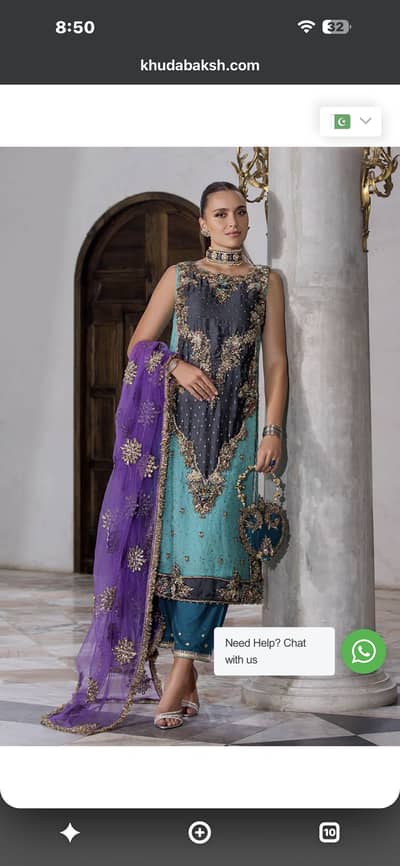 khudabaksh formal wear