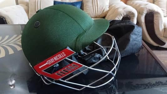 Gray nicolls replica Cricket Helmet  -Large Size |adjustable  |steel n