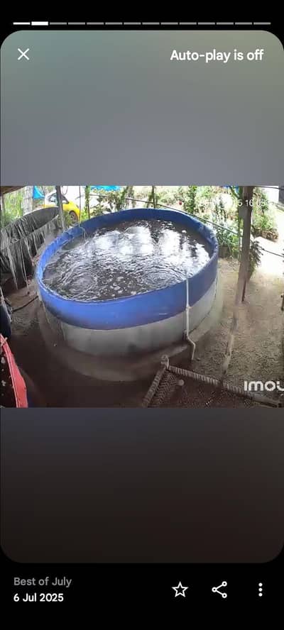 Pool Tank