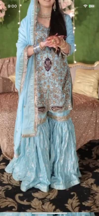 Nikkah bridal dress 35000