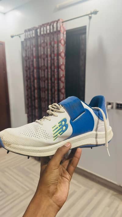 Nb  shoes spikes for cricket
