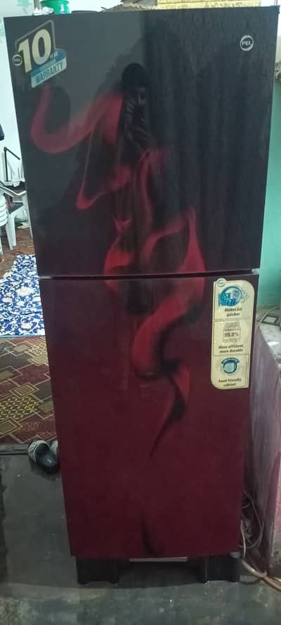 PEL Double Door Glass Door Fridge New Condition - Urgent Sale
