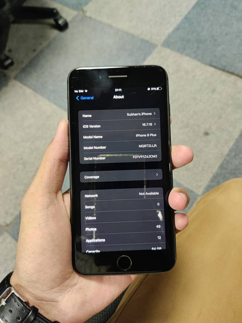 iphone 8 plus 0
