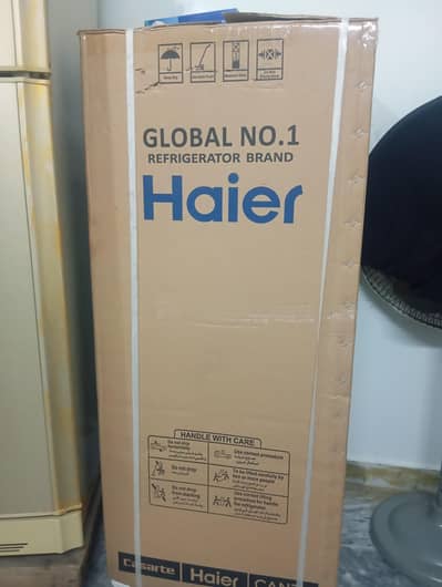 Haier HRF-216 EBSA Refrigerator | Silver | Brand New | Box Packed