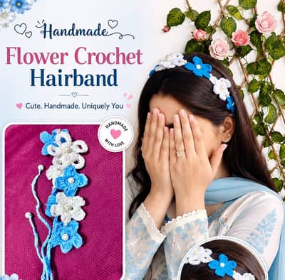 Handmade Crochet Hairbands 