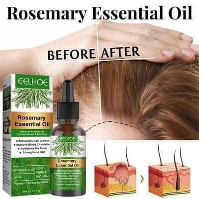 Rosemary Essential Oil Hair Growth Oils Pure Natural. . .