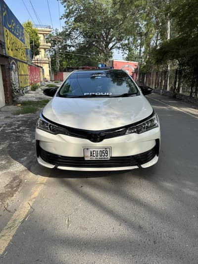 Toyota Corolla XLI 2018 fully converted to gli new car beautiful car