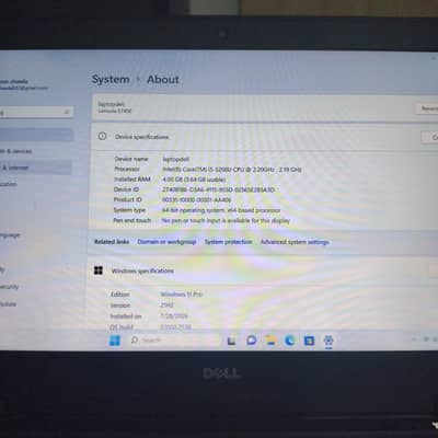 Dell latitudeE7450.
