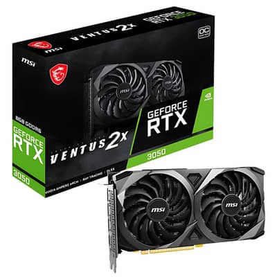 MSI RTX 3050 8GB OC edition