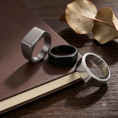 Luxury Men's Signet Ring | Delivery All Over Pakistan
