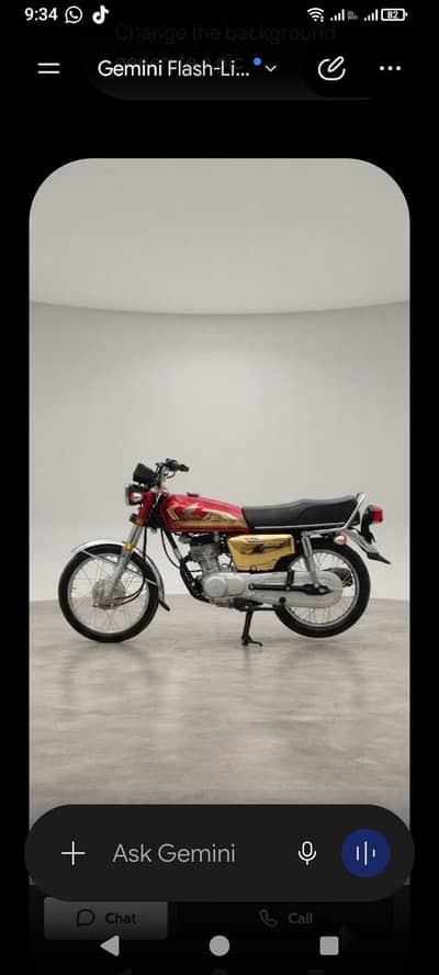 Honda cg125 SE gold karachi